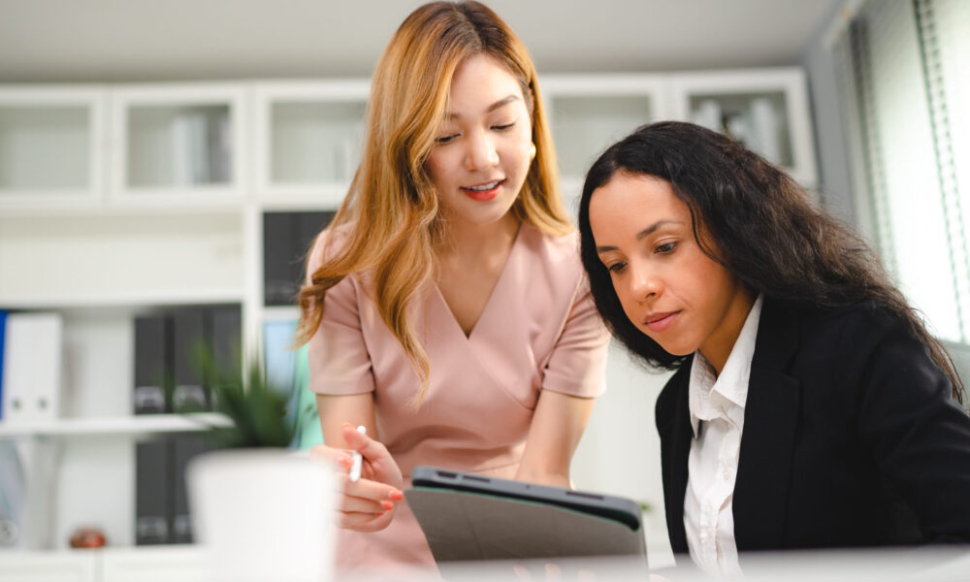 professional business entrepreneur team meeting and brainstorming to startup a corporate project strategy in office, co-worker discussion group of businessman colleague person manager teamwork